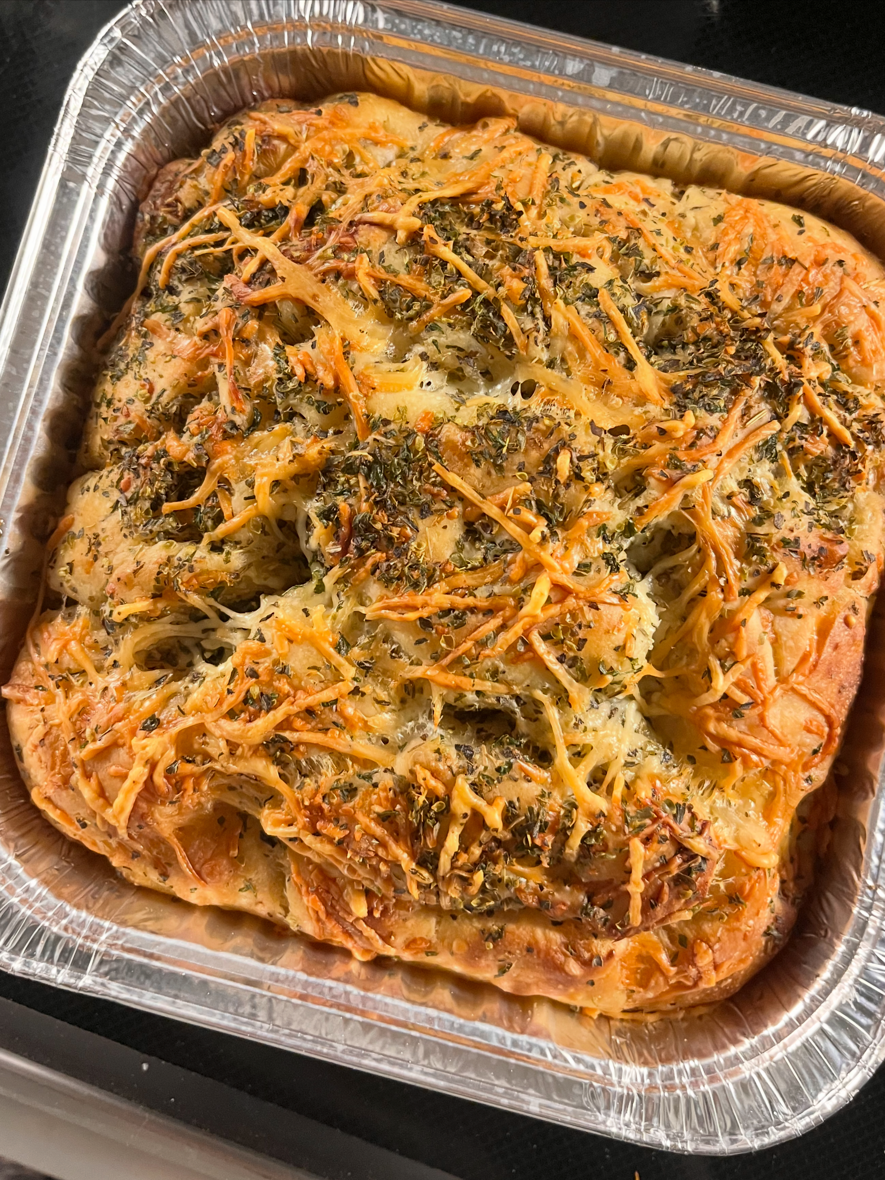 Focaccia Garlic Parmesan